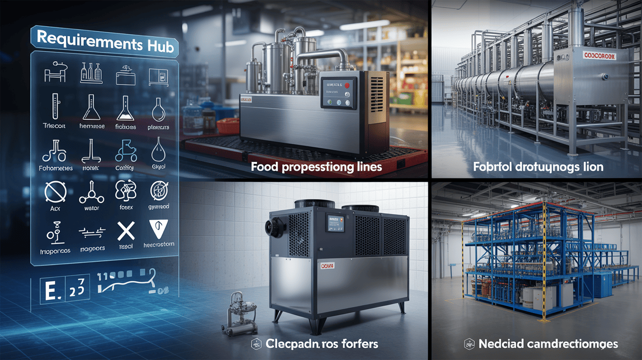 Industry-specific chiller applications